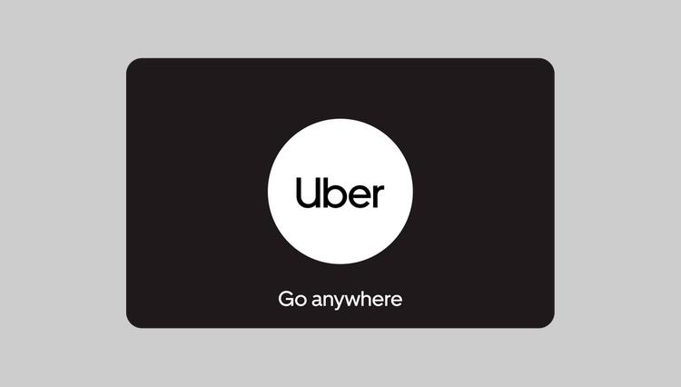 Gift Card Uber: Cartão Presente R$50