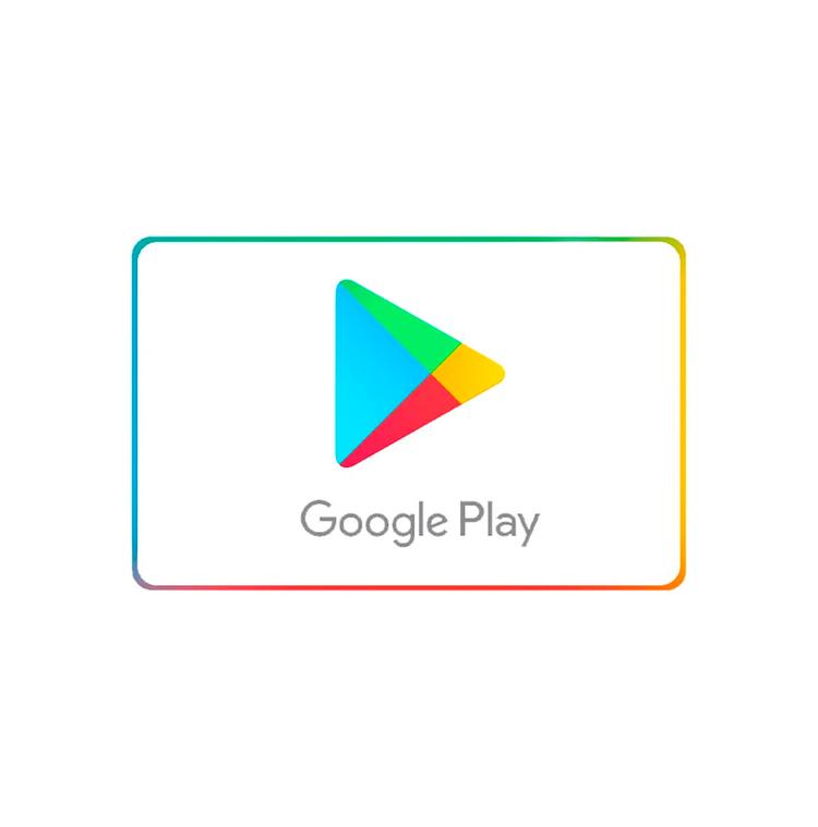 Gift Card Google Play R$ 34,90 - Cartão Presente Digital