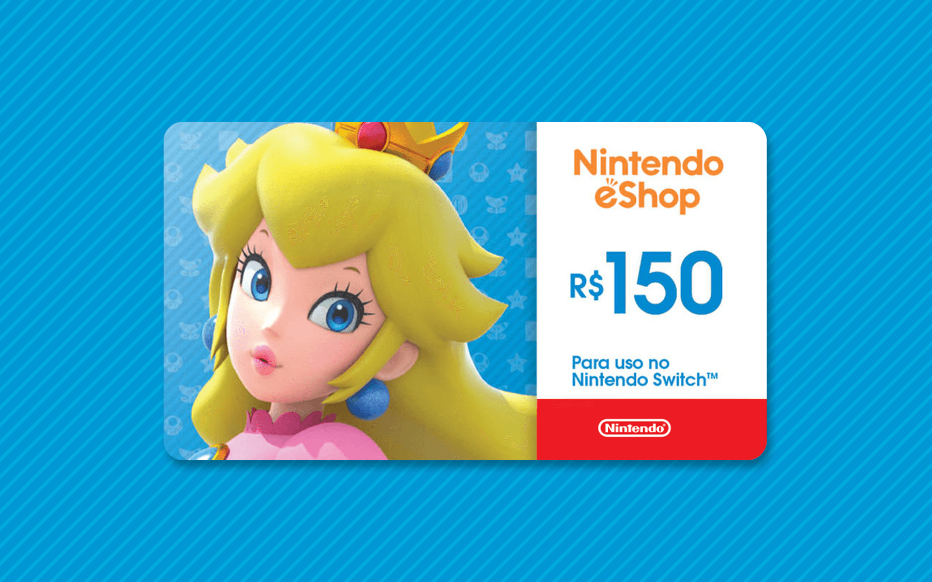 R$150 Nintendo eShop - Cartão Presente
